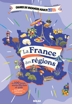 Cahier de vacances Régions de France 2026