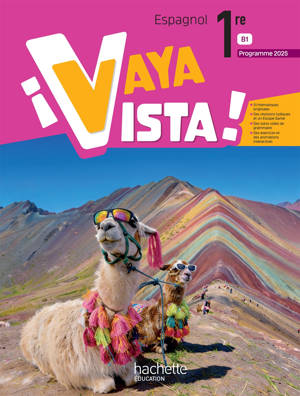 ¡Vaya Vista! 1re - Livre élève - Ed. 2026
