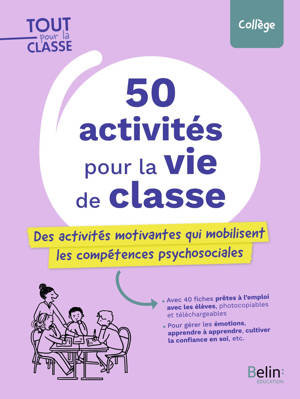 50 activités pour la vie de classe