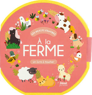 A la ferme - Livre feutrine