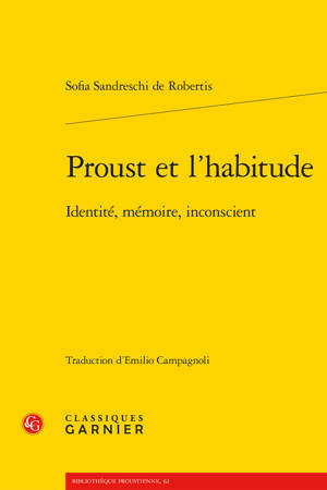 Proust et l'habitude