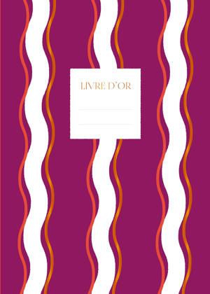 Livre d'or - Rouge et Blanc