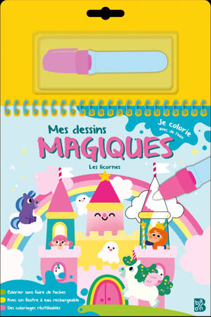 Mes dessins magiques - Les licornes