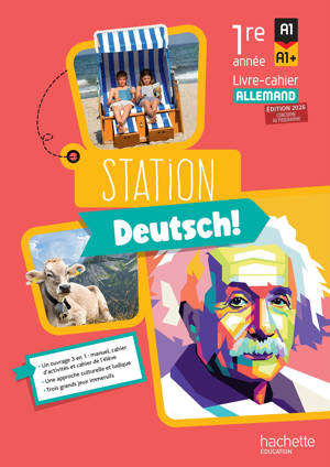 Station Deutsch! 1re année - Livre-cahier élève - Ed. 2026