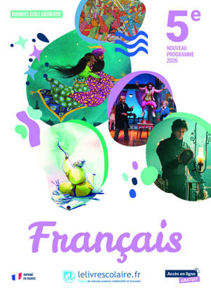Français 5e 2026 - manuel