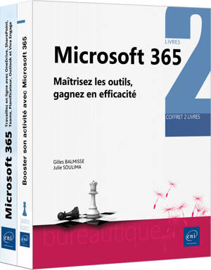 Microsoft 365 - Coffret de 2 livres : Maîtrisez les outils, gagnez en efficacité
