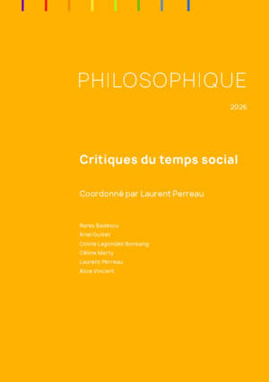 Philosophie, année 2026