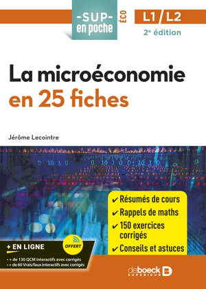 La microéconomie en 25 fiches