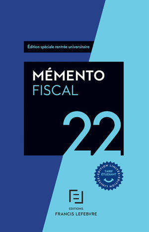 Mémento Fiscal 2022 - Etudiants