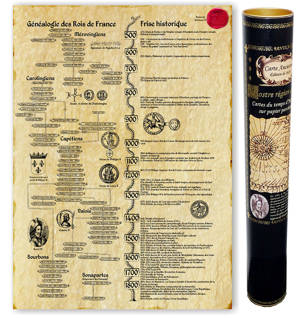GENEALOGIE DES ROIS DE FRANCE ET FRISE HISTORIQUE - SCEAU HENRI IV