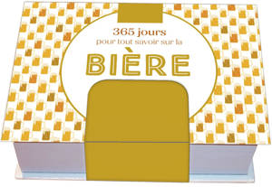 Minimaniak 365 jours pour tout savoir sur la bière - mini calendrier