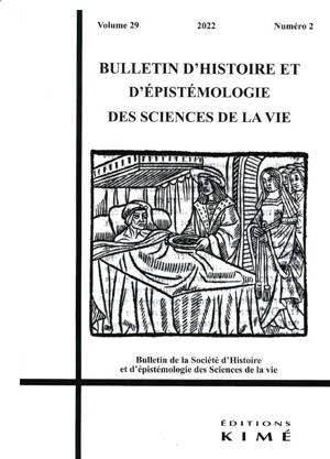 Bulletin d'histoire et d'épistémologie des sciences de la vie n°29/2