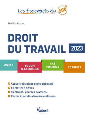 Les Essentiels du Sup : Droit du travail 2023