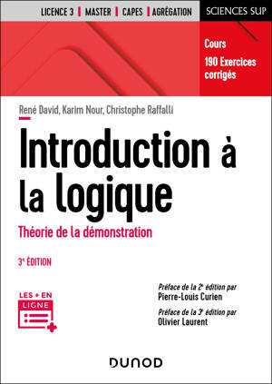 Introduction à la logique - 3e éd.
