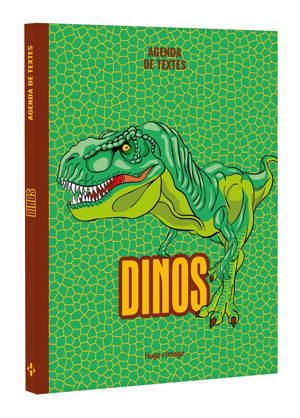 Agenda de texte dinosaures