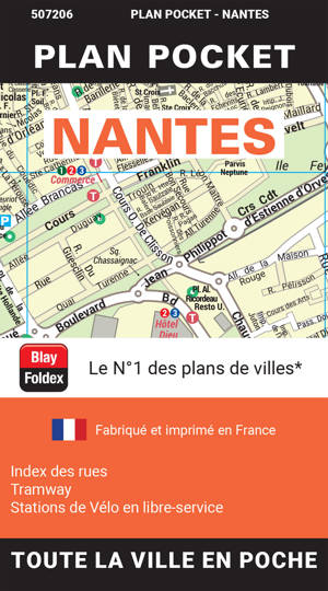 NANTES PLAN POCKET 2023