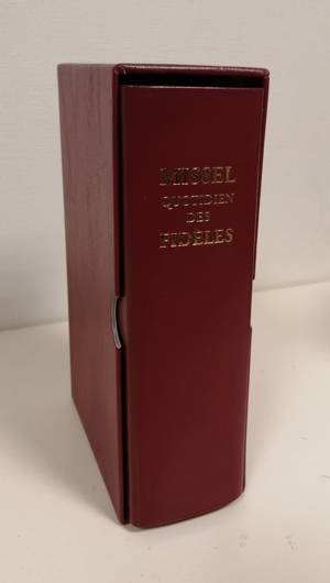 Missel quotidien des fidèles - Rouge (3e édition)