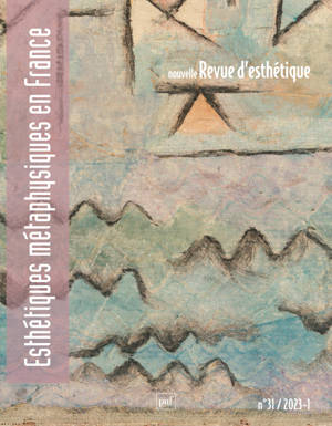 Nouvelle revue d'esthétique, n°31
