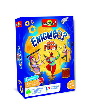 ENIGMES - VIVE L'ART !