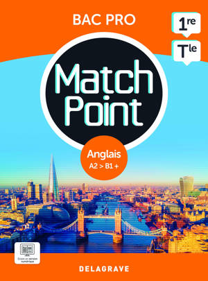 Match Point - Anglais 1re, Tle Bac Pro (2023) - Pochette élève