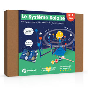 Le système solaire - Kit Pandacraft 8-12 ans