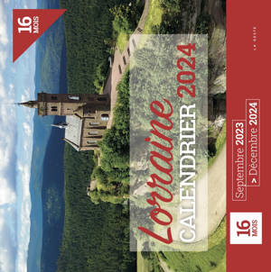 CALENDRIER LORRAINE 2024 (GESTE)