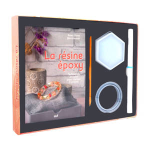 Coffret la résine époxy - Techniques et tutos pour réaliser 5 projets