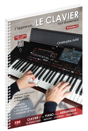 J'APPRENDS LE CLAVIER - VOL 2