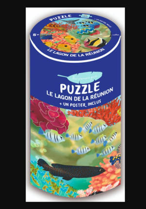 LES ANIMAUX DU LAGON DE LA REUNION : PUZZLE 100 PIECES