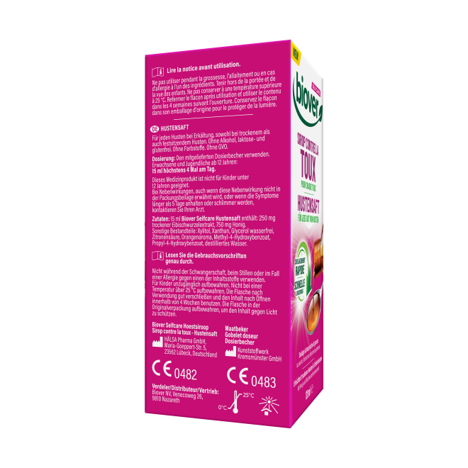 SELFCARE SIROP CONTRE LA TOUX