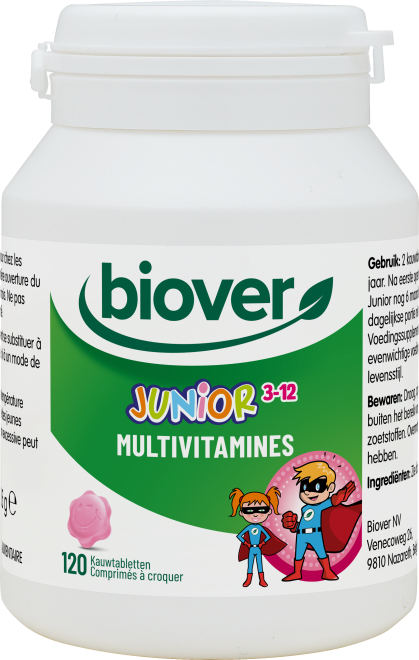 Junior Multivitamines Framboos