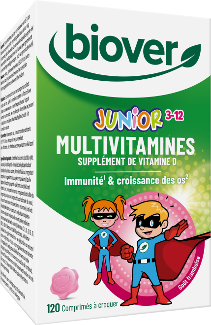 Junior Multivitamines Framboos