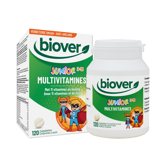 Junior Multivitamines Sinaasappel