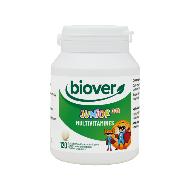 Junior Multivitamines Sinaasappel