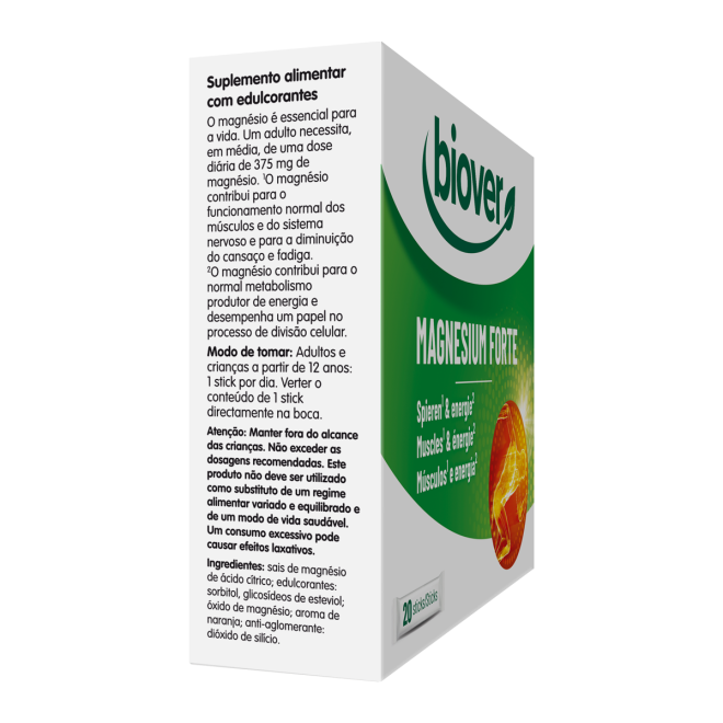 MAGNESIUM FORTE STICKS 20