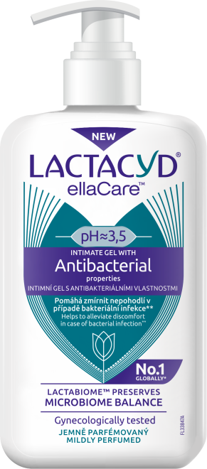 Lactacyd intímny gél s antibakteriálnymi vlastnosťami