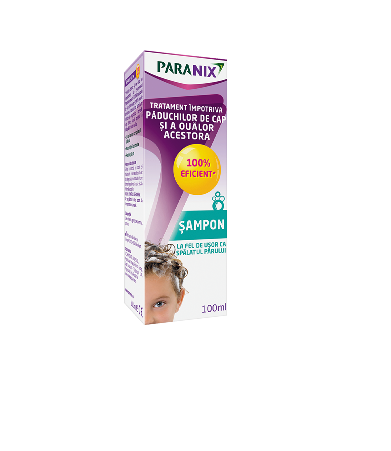 Paranit product packshot kezelo sampon RO