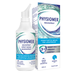 PHYSIOMER® Normal Jet Neusspray bottle and Pack
