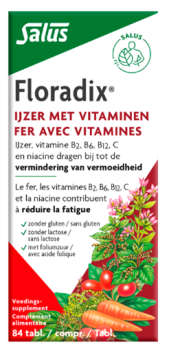 Floradix ijzer tabletten