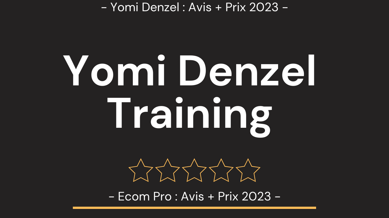 Prix Formation Yomi Denzel