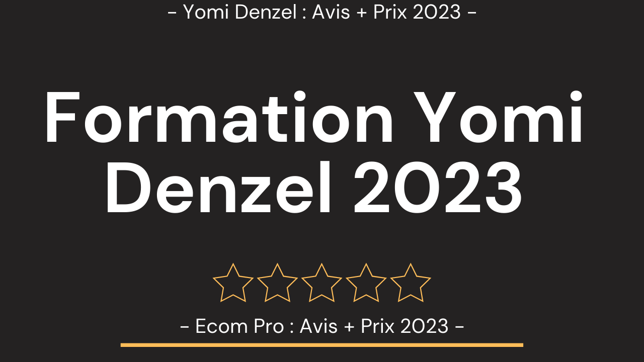 Yomi Denzel Formation Avis