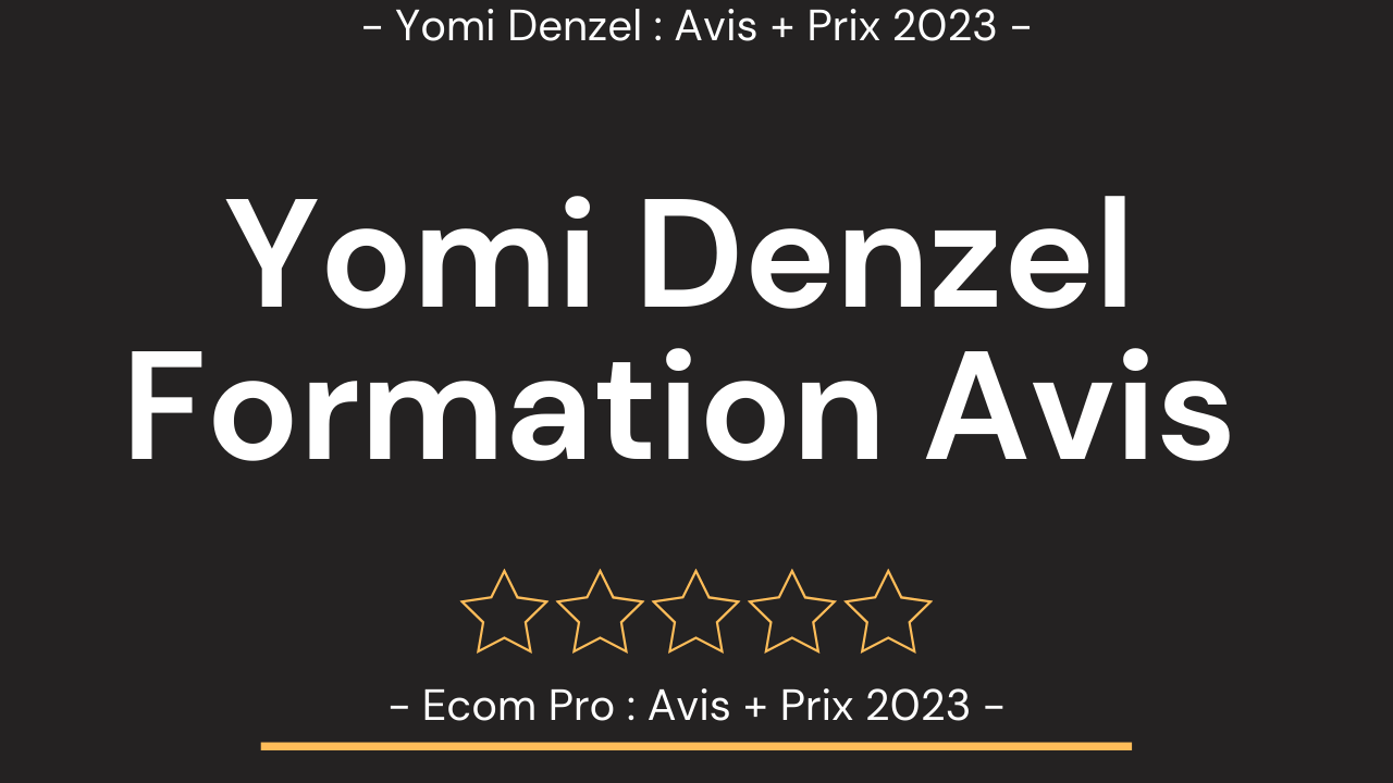 Dropshipping Yomi Denzel