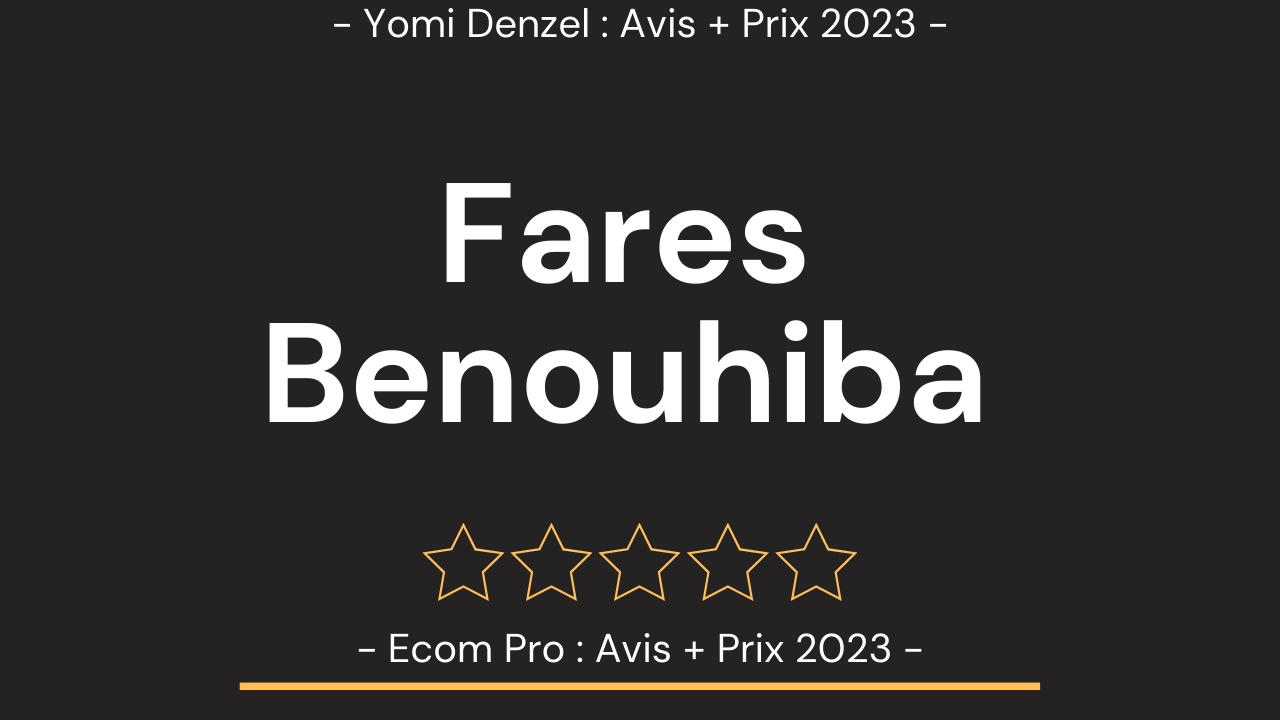Formation E Commerce Yomi Denzel