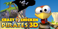 Crazy Chicken Pirates 3D