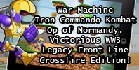 War Machine Iron Commando Kombat Op of Normandy. Victorious WW3 Legacy Front Line Crossfire Edition!