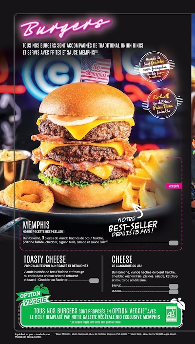 Photo 3 de Memphis - Restaurant Diner