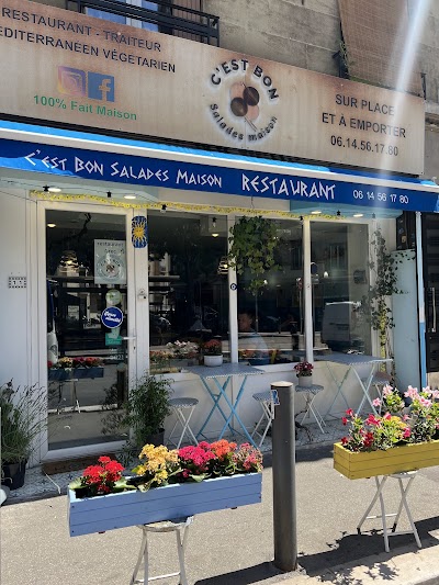 Photo 5 de C’est Bon - Restaurant Grec Méditerranéen Végétarien
