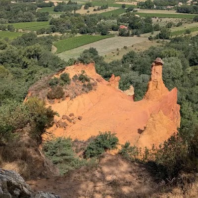Colorado provençal de Rustrel - point de vue