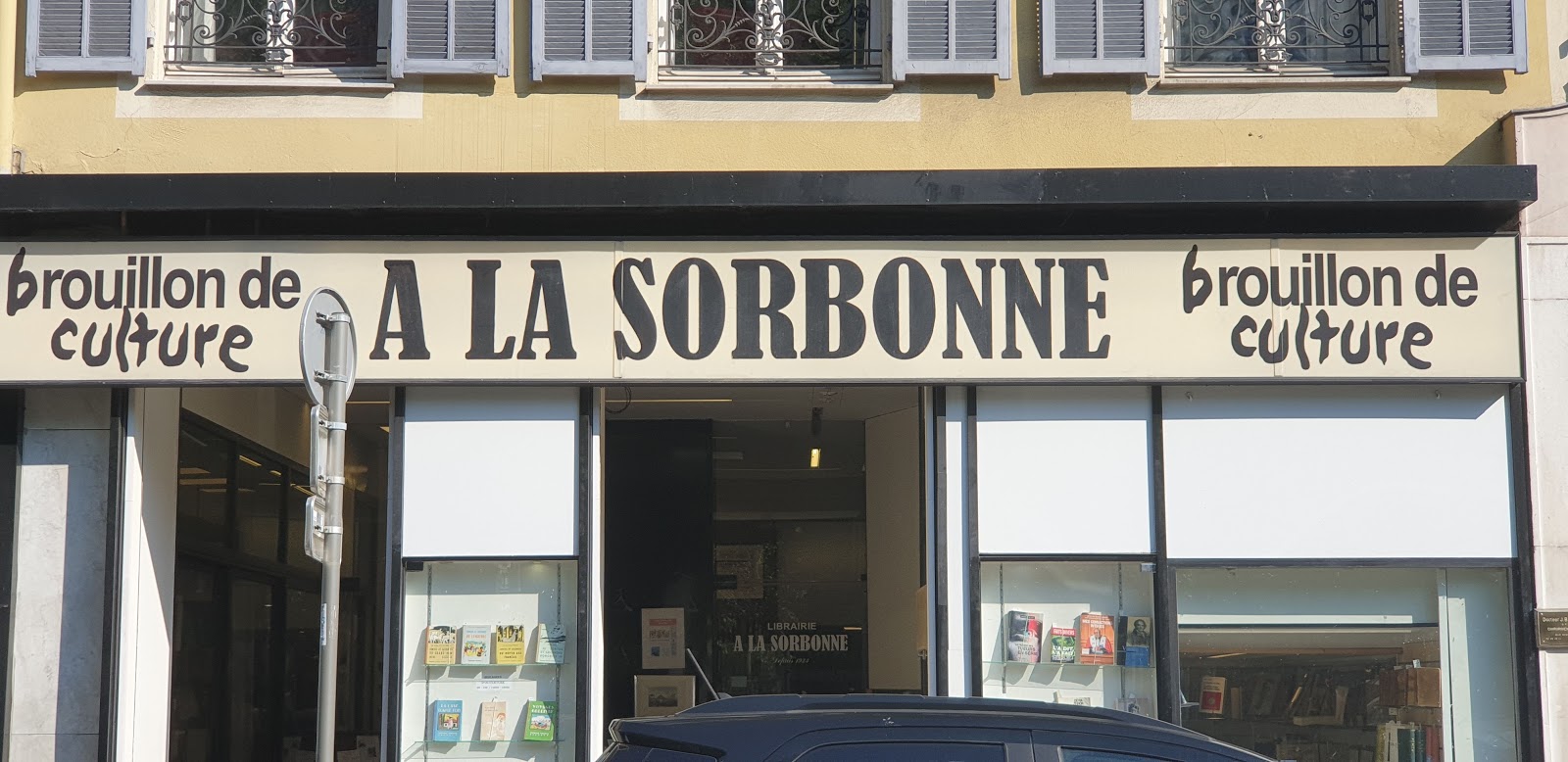 A LA SORBONNE-BROUILLON DE CULTURE