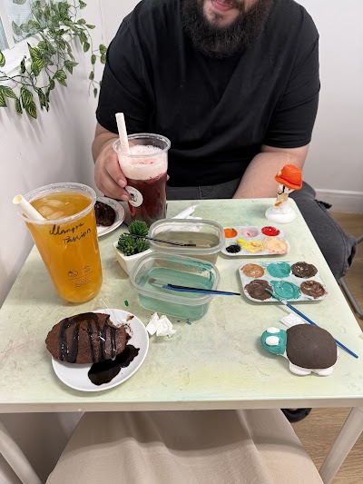 Photo 3 de GuTea 13ème | Bubble tea • Café • Peinture